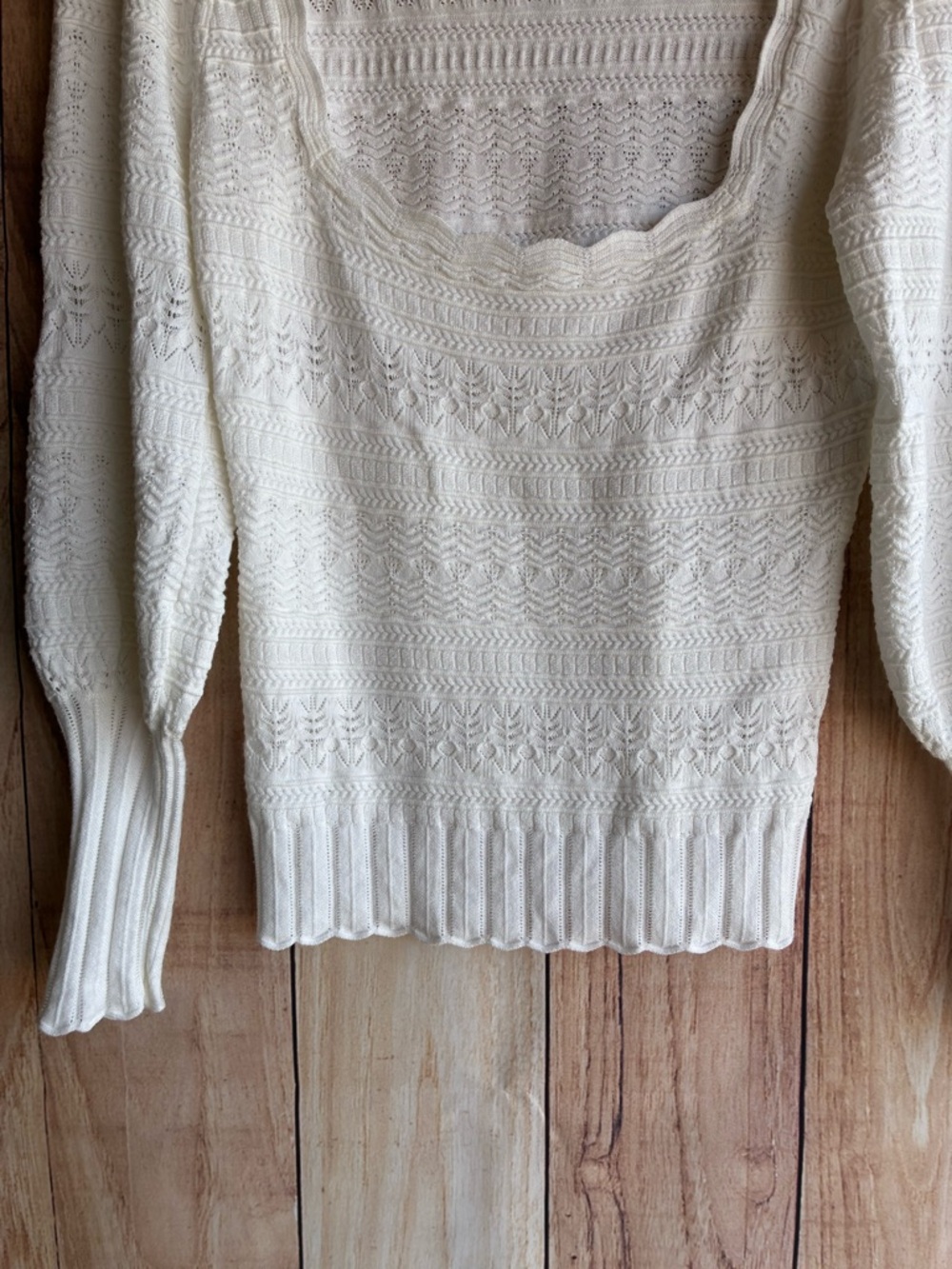 Sézane Ronnie Jumper Sweater in Ecru / White Size Small - Picture 6 of 10